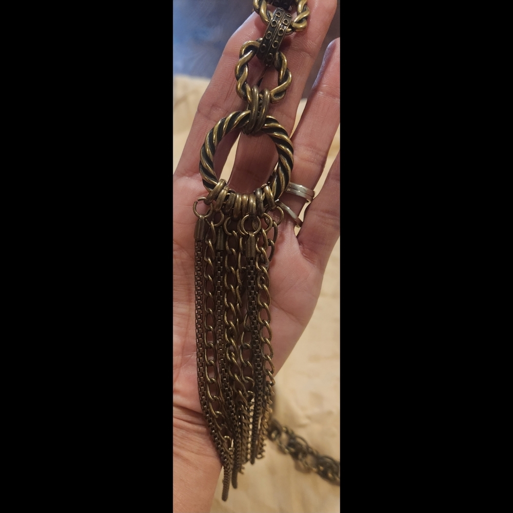 VTG Chunky Chainlink Belt - Picture 5 of 16